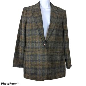 Lauren Ralph Lauren Plaid Boyfriend Fit Blazer, 10